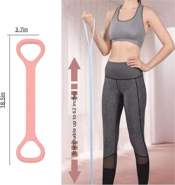 Figure 8 is Used for Resistance Bands, Elastic Bands, Stretc...