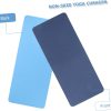 4pcs Tpe Yoga Mat Yoga Mats Pads Wheel Workout Gym Cushion S...