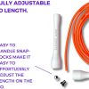 Professional Speed Rope - 3m Adjustable Skipping rope, 5mm P...