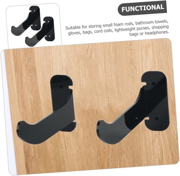 Toddmomy 4sets Yoga Mat Holder Yoga Towel Hanger Hooks Yoga ...