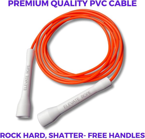 Professional Speed Rope - 3m Adjustable Skipping rope, 5mm P...