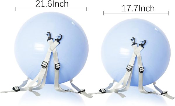 Backflip Exercise Ball for Gymnastics, Flip Assist Yoga Ball...