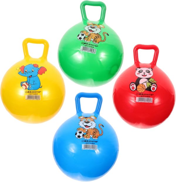 4pcs Fitness Ball Jumping Ball for Exercise Ball Inflatable ...