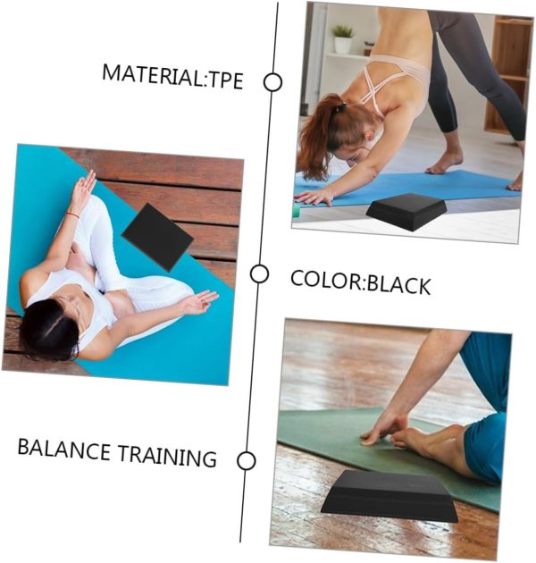 2pcs Yoga Balance Mat Yoga Mat with Strap Foam Balance Pad T...
