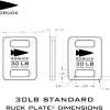 GORUCK Ruck Plates, Available in 20LBS and 30LBS