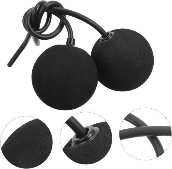 1 Pair Skipping Rope Replacement Ball Cordless Music Jump Ro...