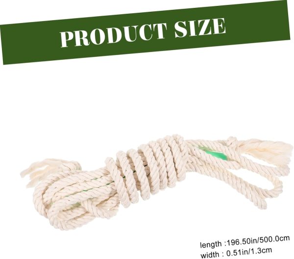 Endurance Training Rope Jumping Rope for Workout Wear-Resist...