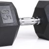 LIONSCOOL Odorless Rubber Encased Hex Dumbbells in Pairs or ...