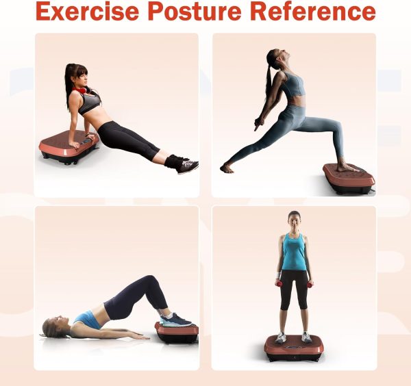 Vibration Plate Exercise Machine for Lymphatic Drainage, Wei...