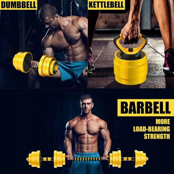 Free Weights 2-in-1 Set, Non-Slip Neoprene Hand, All-Purpose