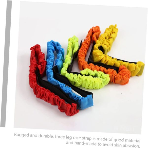 10pcs Strap Races Tug of War Adults Ropes Band Three Legged ...