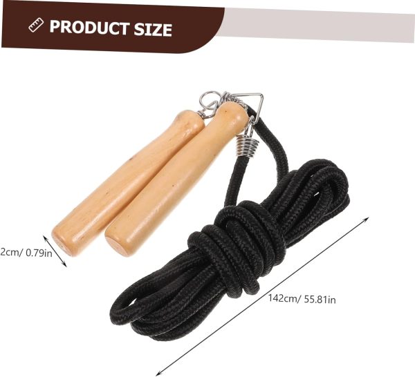 Hop Rope Elastic Jumping Rope Gym Accessories Jump Cordless ...