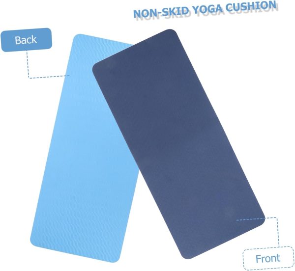 4pcs Tpe Yoga Mat Pads Gym Yoga Mats Wheel Tri Fold Exercise...