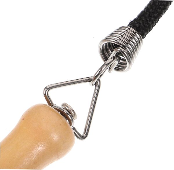 Yardwe Weighted Jump Rope Exercise Rope Physical Jumping Rop...