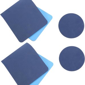 4pcs Tpe Yoga Mat Wheel Stretching Mat Mats Workout Cushion ...
