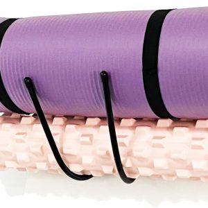 Upgraded large Yoga Mat Holder Wall Mount, Metal Storage Rac...