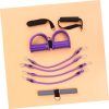KICHOUSE 1pc Purple Exercise Bands Resistance Bands Exercise...
