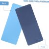 4pcs Tpe Yoga Mat Wheel Workout Stretching Mat Pads Yoga Mat...