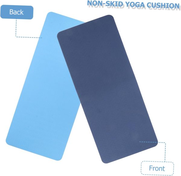 4pcs Tpe Yoga Mat Wheel Workout Stretching Mat Pads Yoga Mat...