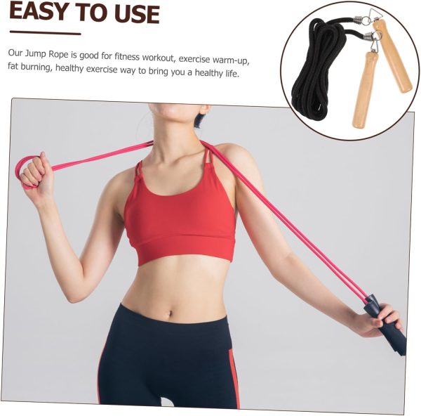 Hop Rope Elastic Jumping Rope Gym Accessories Jump Cordless ...