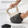 YOTTOY Soft Kettlebell, Set for Strength Training Kettlebell...