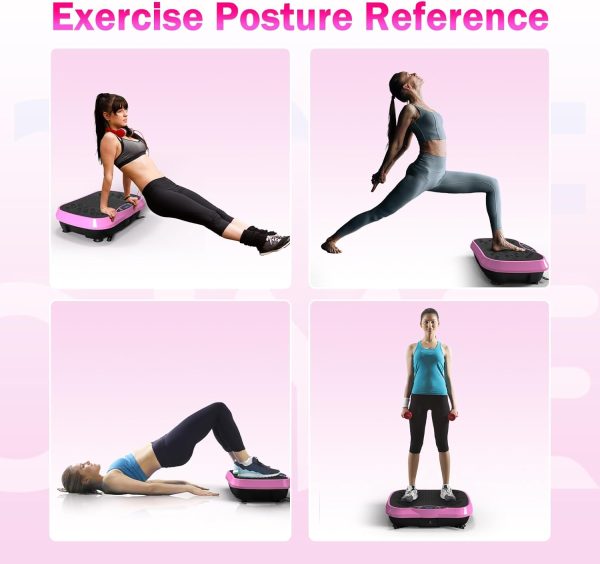 Vibration Plate Exercise Machine for Lymphatic Drainage, Wei...