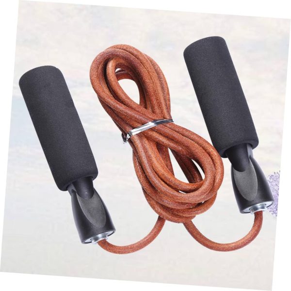 1pcs Exercise Jump Rope Pull up Bar Training Beaded Jump Rop...