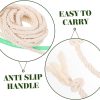 Cotton and Linen Long Skipping Rope Men Sailing Rope Jump Ro...