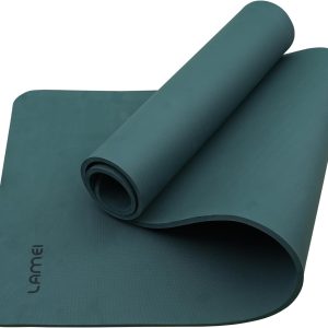10mm Yoga Mat with Strap – Extra Thick POE Yoga Mat 1cm, Non...