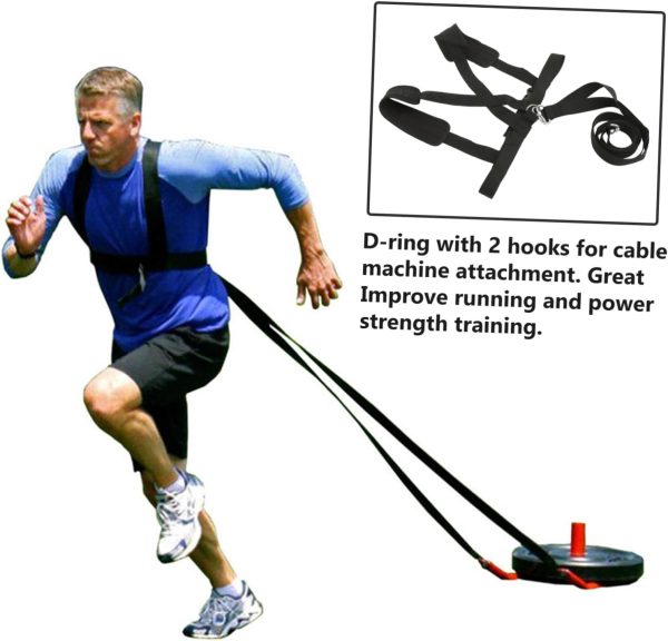 Breathable Weight Resistant Band Training Support for Sports...