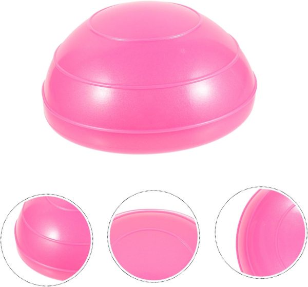 Toddmomy PVC Kickball Exercise Ball Rosy Balance Trainer Bal...