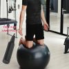 Exercise Fitness Ball Pump, Hand Air Ball Inflator with 2 Pc...