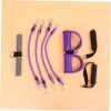 KICHOUSE 1pc Purple Exercise Bands Resistance Bands Exercise...