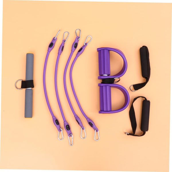 KICHOUSE 1pc Purple Exercise Bands Resistance Bands Exercise...