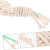 Cotton and Linen Long Skipping Rope Men Sailing Rope Jump Ro...