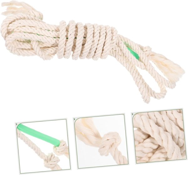 Cotton and Linen Long Skipping Rope Men Sailing Rope Jump Ro...