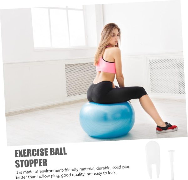 Yoga Ball Air Plug Yoga Replacement Kit Pp Exercise Puller A...