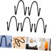5pcs Yoga Mat Holder Wall Mount Heavy Duty Wall Rack Hooks Y...