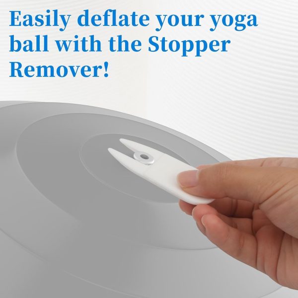 12PCS Yoga Ball Fitness Air Stopper Plug Exercise Ball Plug ...