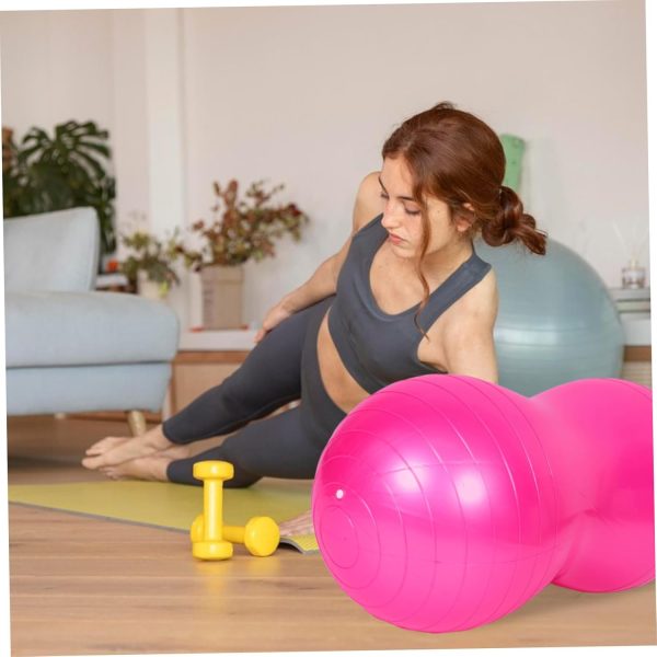 Stability Ball for Pregnancy Peanut Exercise Ball with Massa...