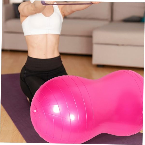 Stability Ball for Pregnancy Peanut Exercise Ball with Massa...