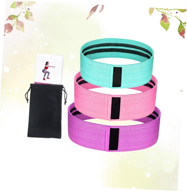 KICHOUSE 1 Set Fitness Exercise Bands Strength Lifting Belt ...
