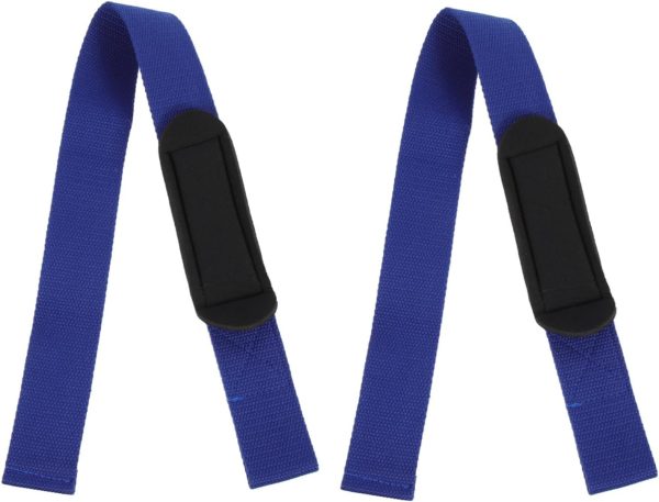 2pcs Fitness Grip Band Weightlifting Belt Wrist Band Wristba...