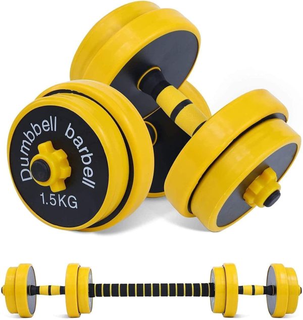 Free Weights 2-in-1 Set, Non-Slip Neoprene Hand, All-Purpose