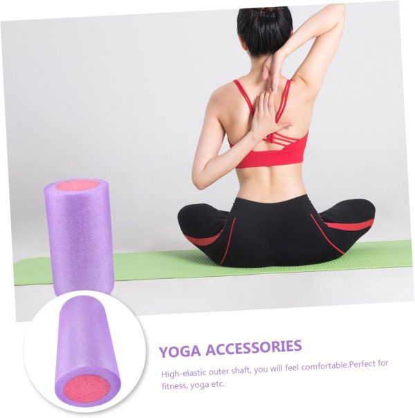 Toddmomy 1pcs Roller Yoga Half Round Foam Roller Yoga Roller...