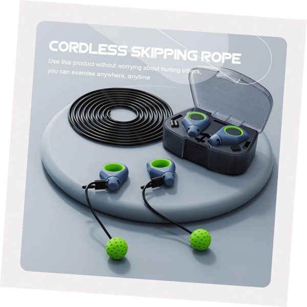 1 Set Jump Rope Cordless Household Skipping Ropes Sports Jum...