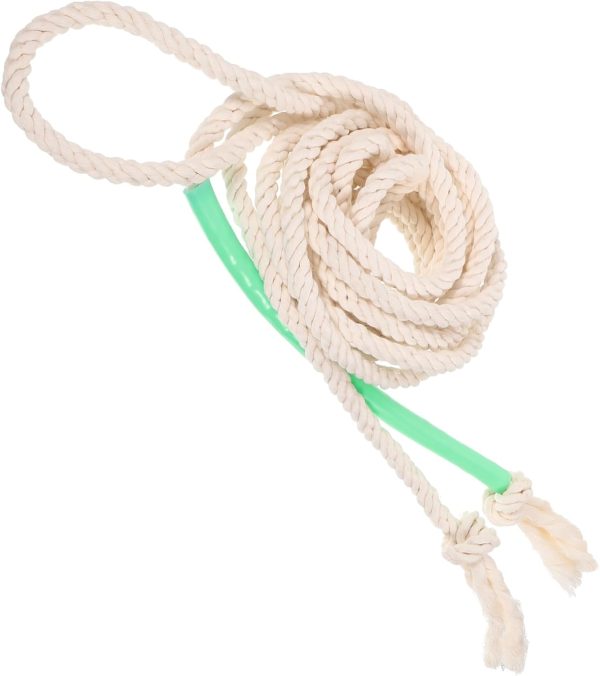 Cotton and Linen Long Skipping Rope Men Sailing Rope Jump Ro...