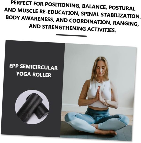 2pcs Yoga Column Massage Tool Foam Roller for Back Exercise ...