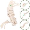 Endurance Training Rope Jumping Rope for Workout Wear-Resist...