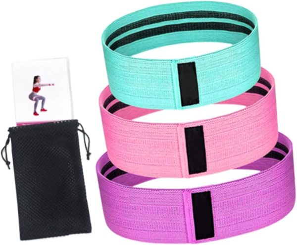 KICHOUSE 1 Set Fitness Exercise Bands Strength Lifting Belt ...